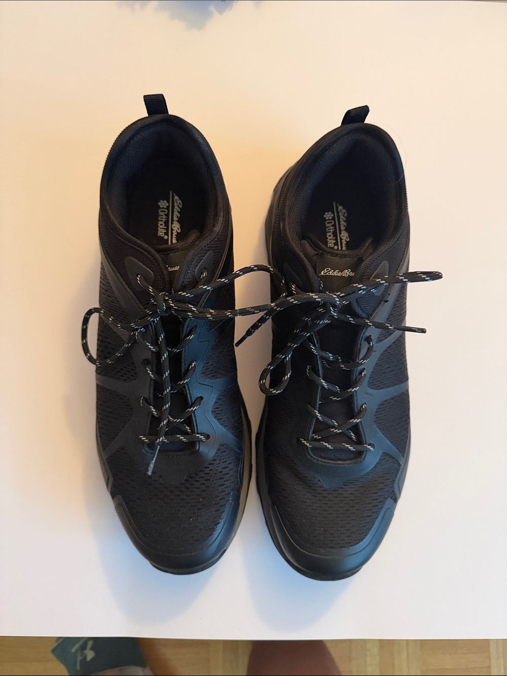 Eddie Bauer Men's Black Lace-Up Athletic Hickers,
SIZE 13